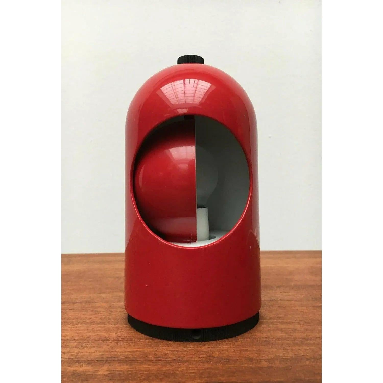Metal Vintage Space Age Model Selene / Interplay 1 Eclipse Table Lamp, Italy For Sale