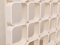 vintage space age molded plastic wall or ceiling panelling
