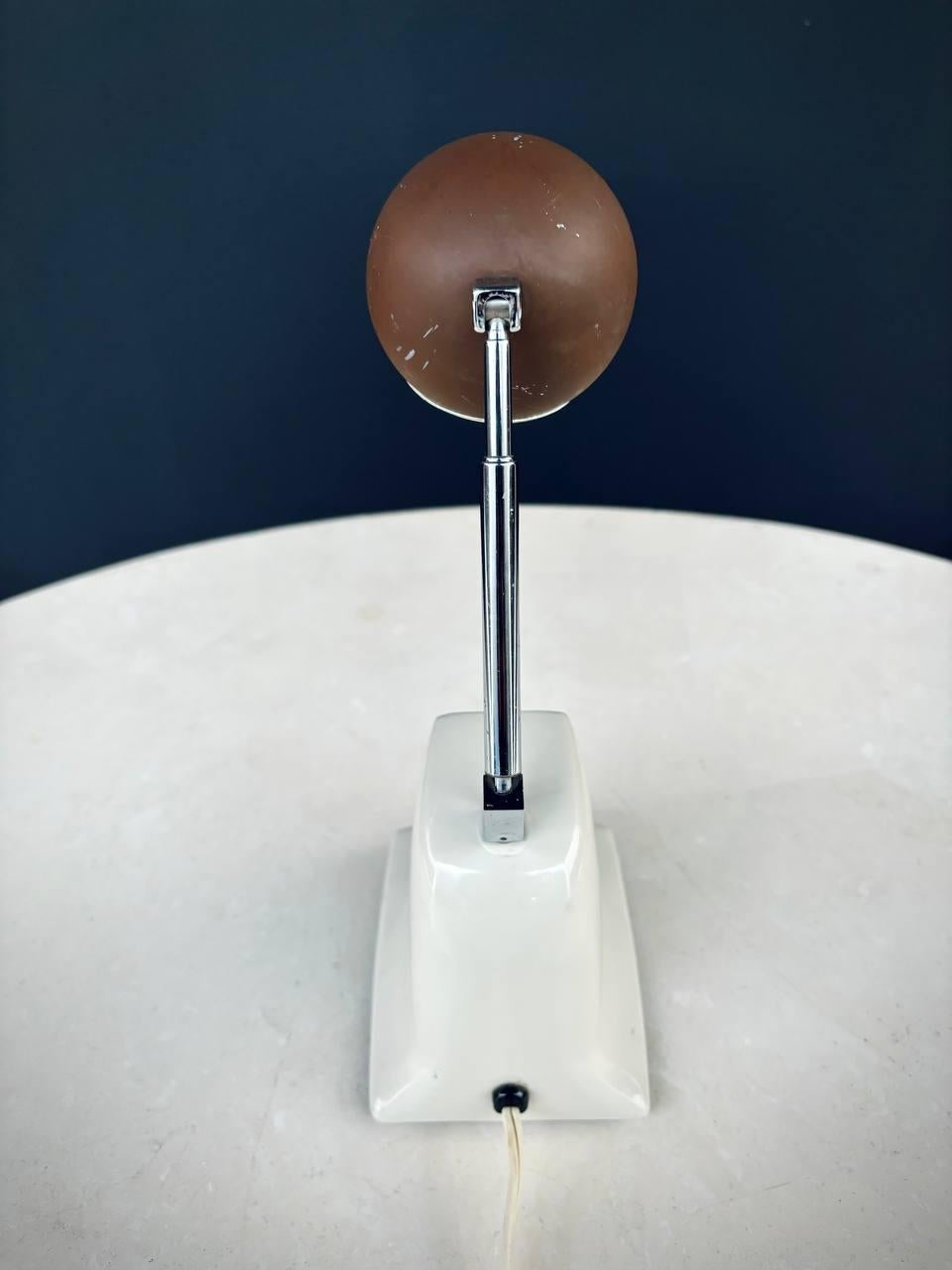 Late 20th Century Vintage Space Age Multi-Directional Telescopic Eyeball Desk Lamp by Panasonic For Sale