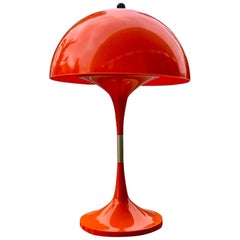 Vintage Space Age Mushroom Table Lamp, 1960s