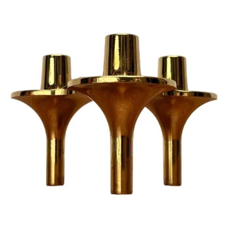 Vintage Space Age Orion Stacking Candleholder by Ceasar Stoffi & Fritz Nagel