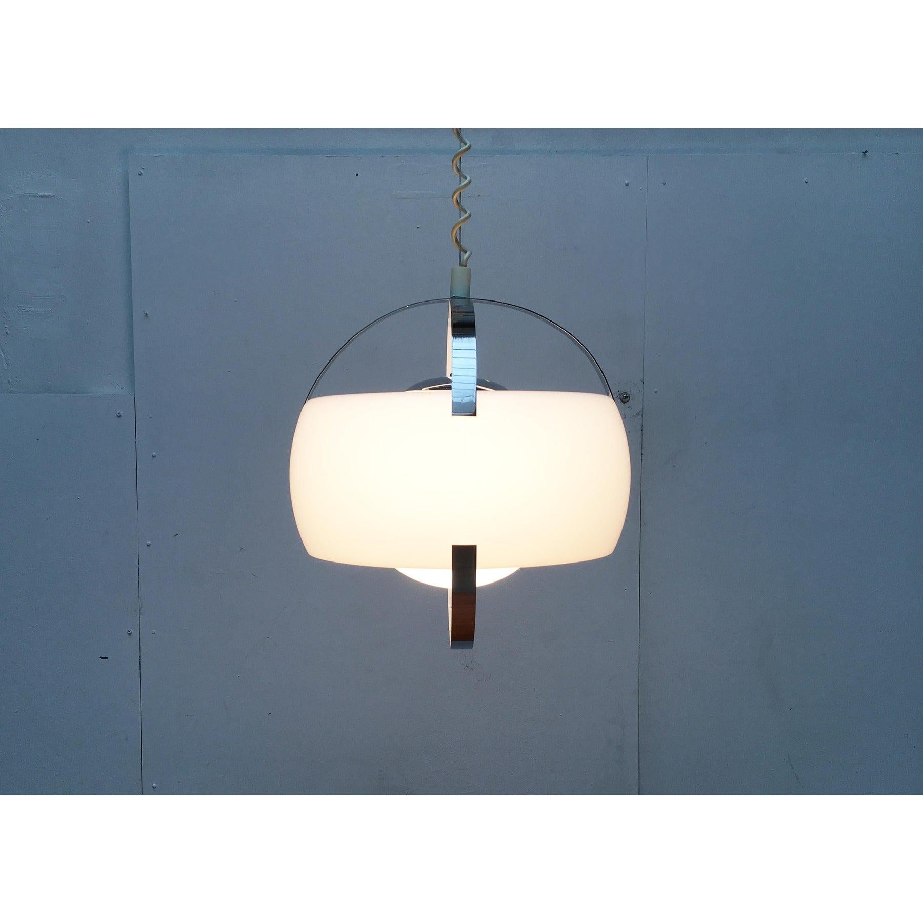 20ième siècle Lampe suspendue de l'ère spatiale, années 1970 en vente