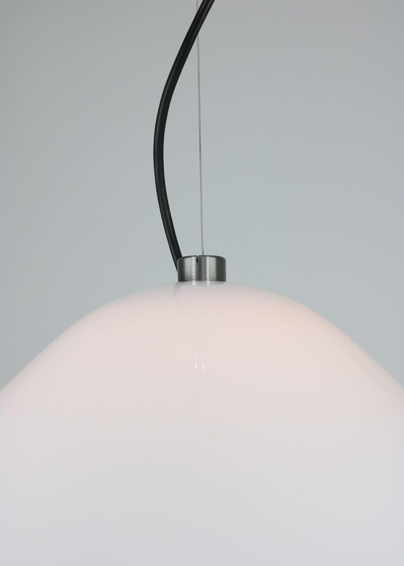Vintage Space Age Pendant Lamp from Guzzini & Meblo, 1970s For Sale 1