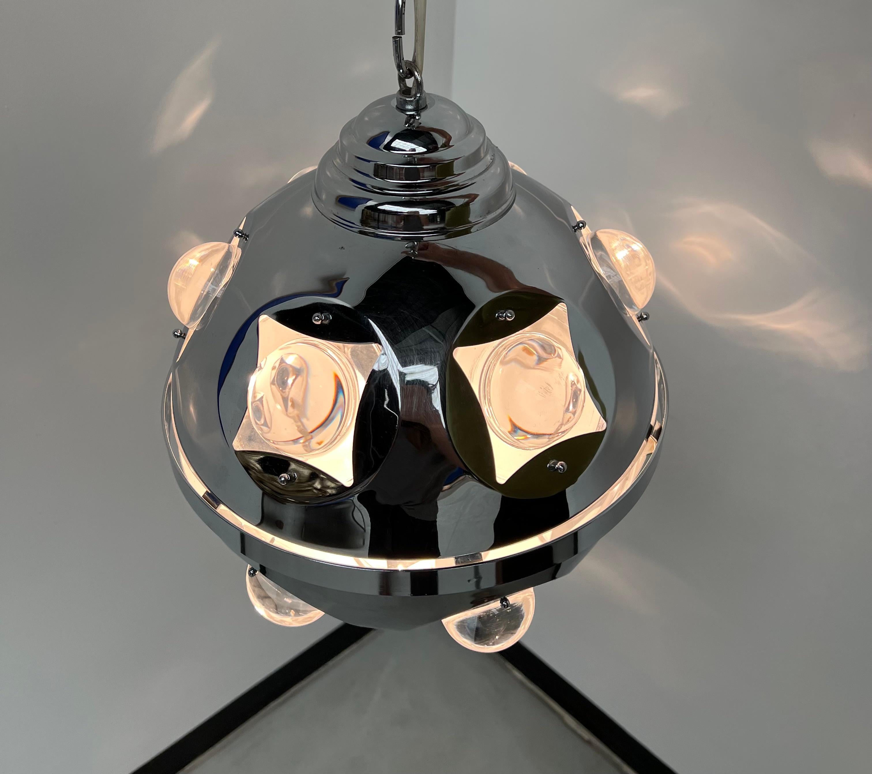 Lampada a sospensione vintage NO AGE di Oscar Torlasco in vendita 4