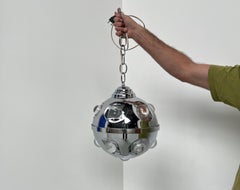 Vintage Space Age pendant light by Oscar Torlasco