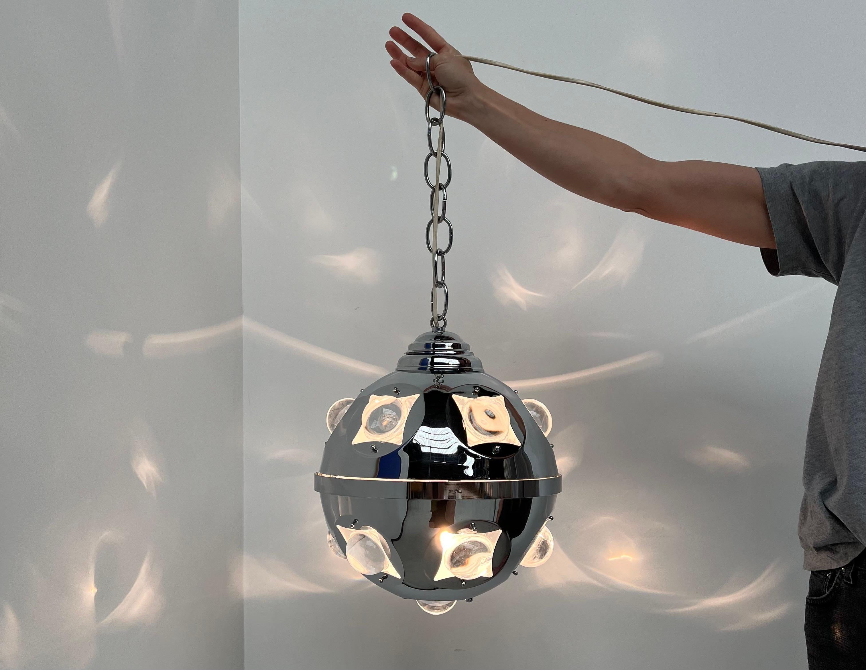 Lampada a sospensione vintage NO AGE di Oscar Torlasco in vendita 1