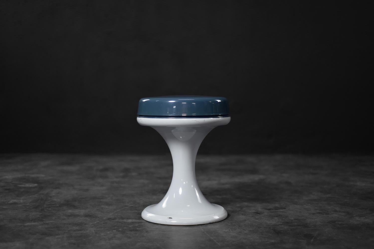 Taburete Vintage Space Age de plástico de Emsa, Alemania Occidental, años 60 Alemán en venta