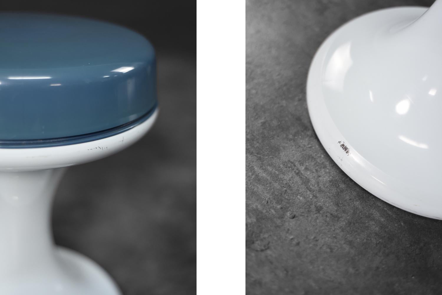 Taburete Vintage Space Age de plástico de Emsa, Alemania Occidental, años 60 en venta 2