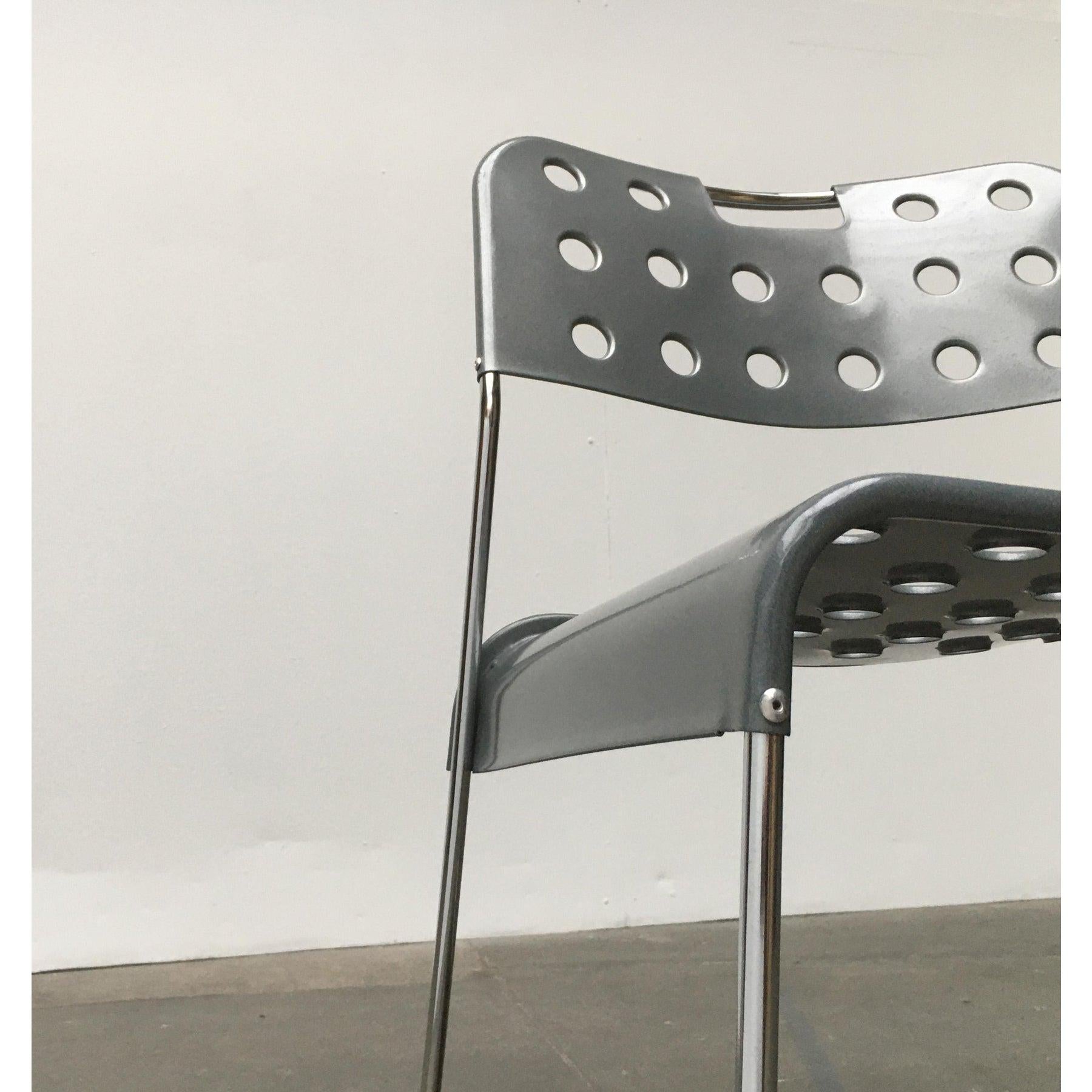 Chaise Omkstack postmoderne de l'ère spatiale par Rodney Kinsman, 1970 en vente 4