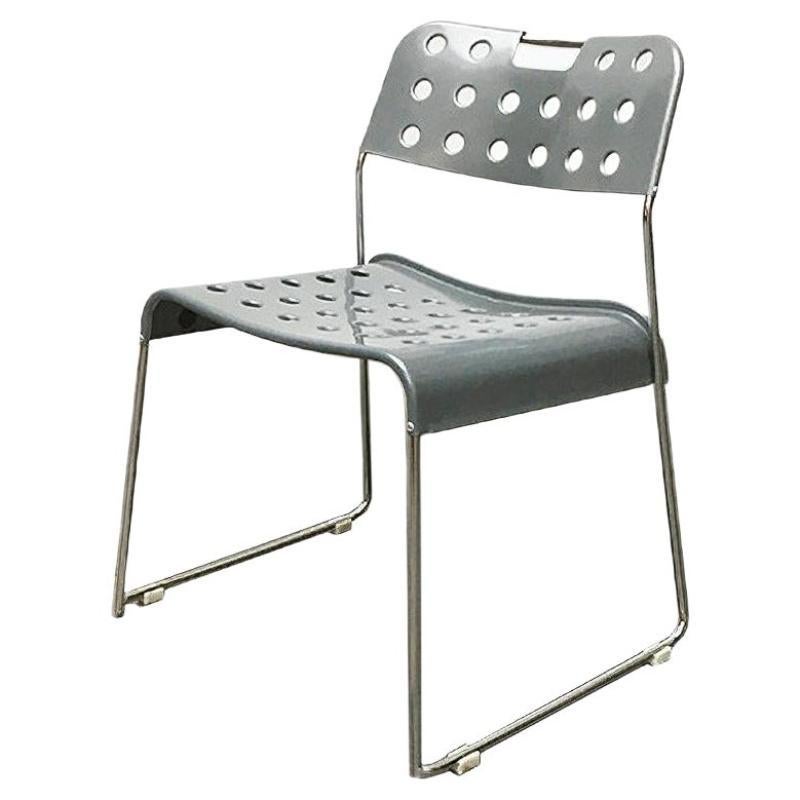 Vintage Space Age Postmodern Omkstack Chair by Rodney Kinsman, 1970s