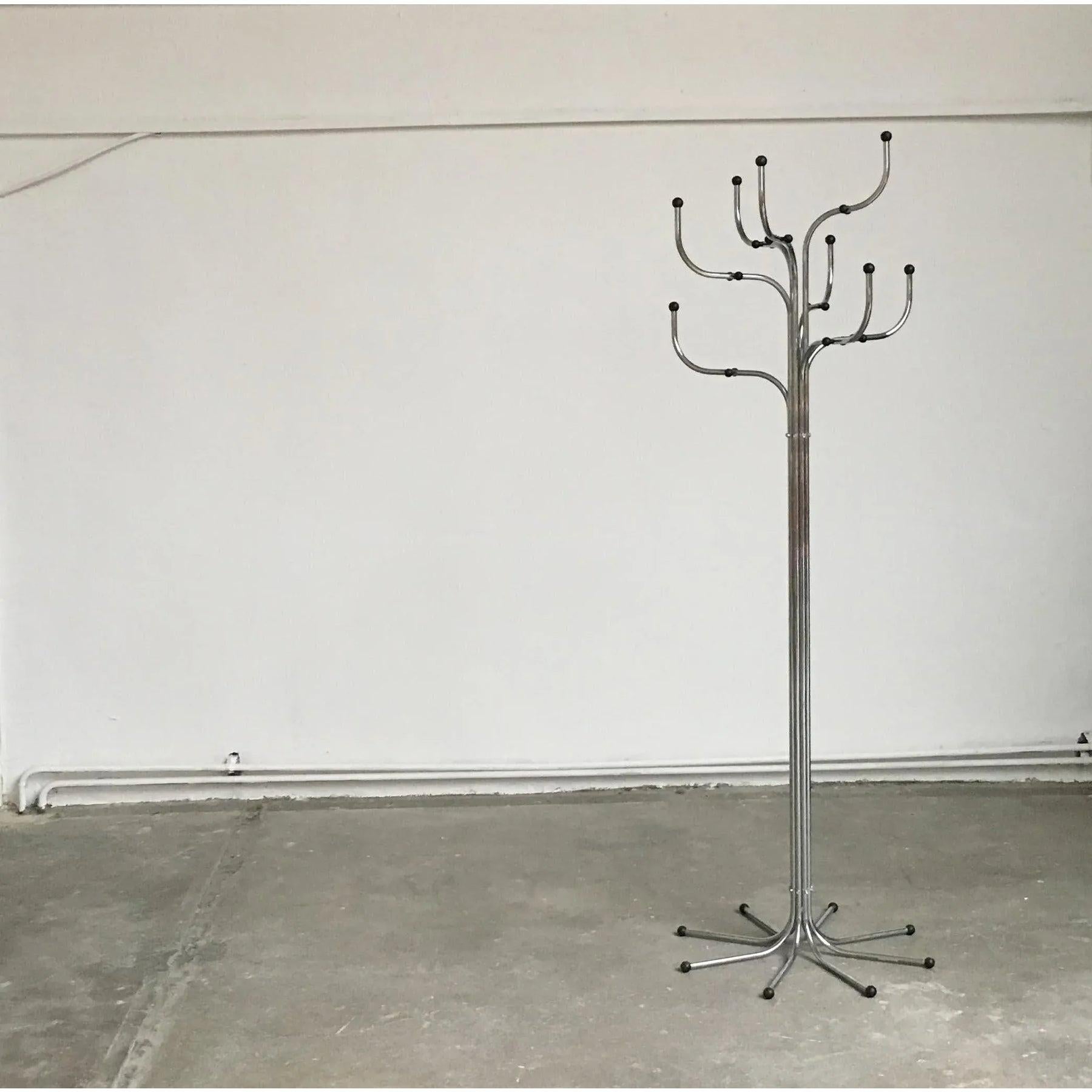 Vintage Space Age Series 9 Model Coat Tree Coat Stand by Sidse Werner, 1970s For Sale 4