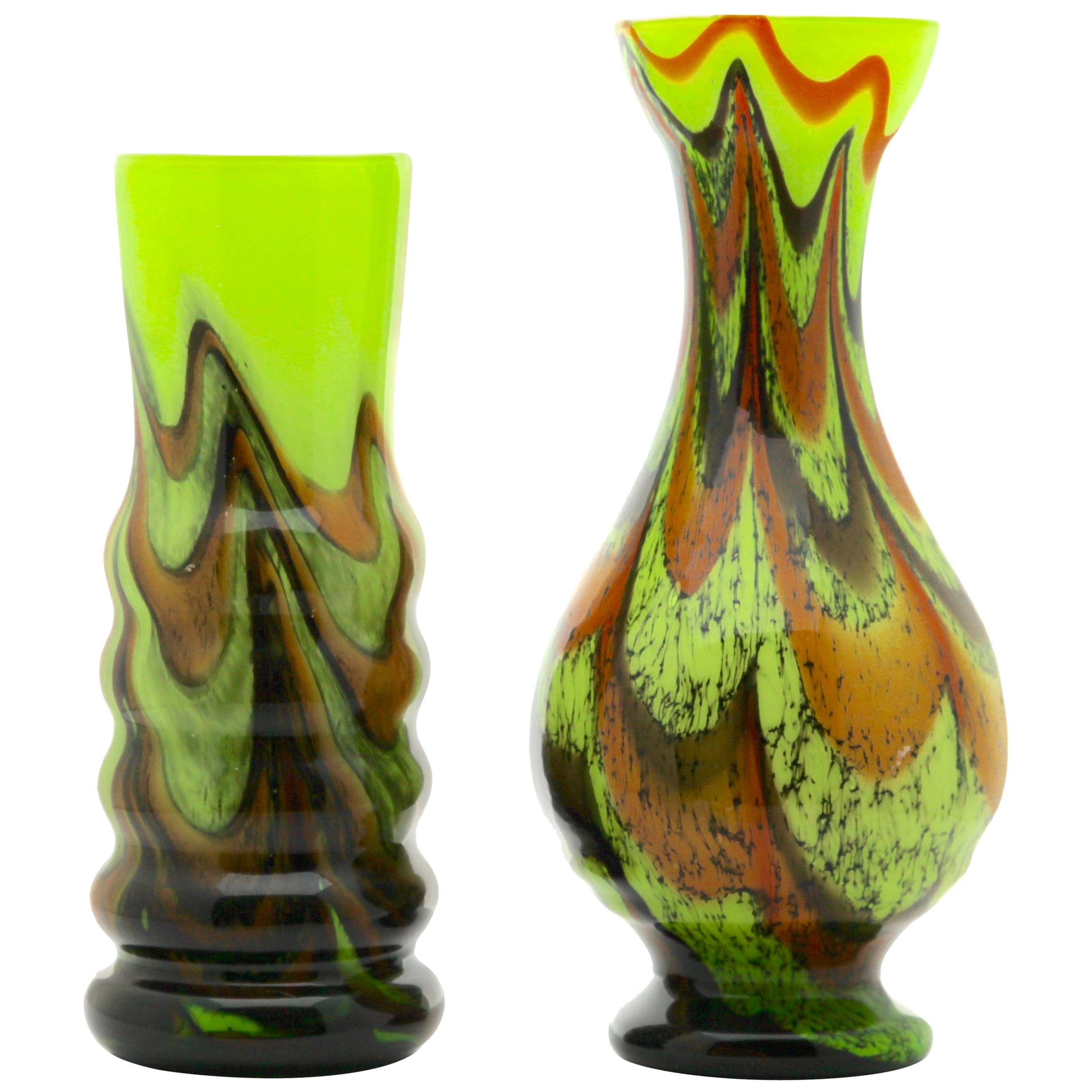 Vintage-Vase aus Opal aus dem Raumfahrtzeitalter, Florenz, 1955