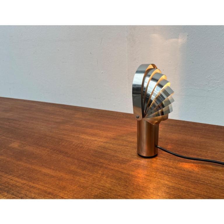 Mid-Century Modern Lampe de bureau suisse Visier de l'ère spatiale par E. R. Nele pour Temde, 1970 en vente