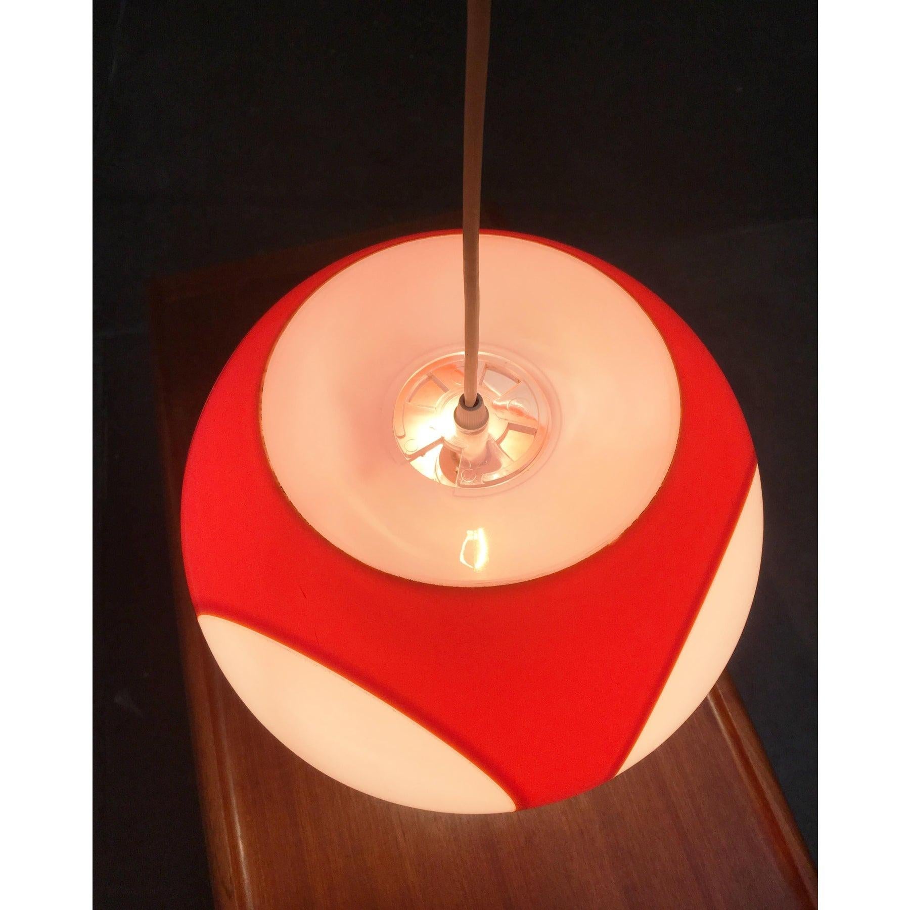 Vintage-Lampe UFO aus dem Space Age, Luigi Colani zugeschrieben, Vintage im Angebot 5