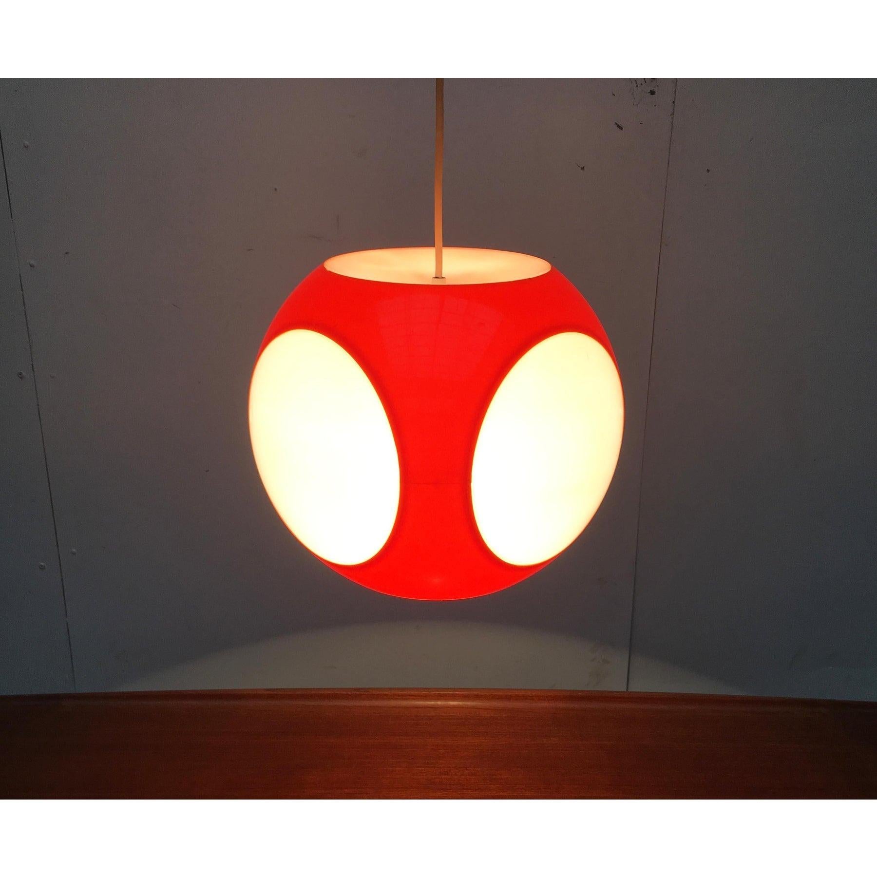 Vintage-Lampe UFO aus dem Space Age, Luigi Colani zugeschrieben, Vintage im Angebot 6