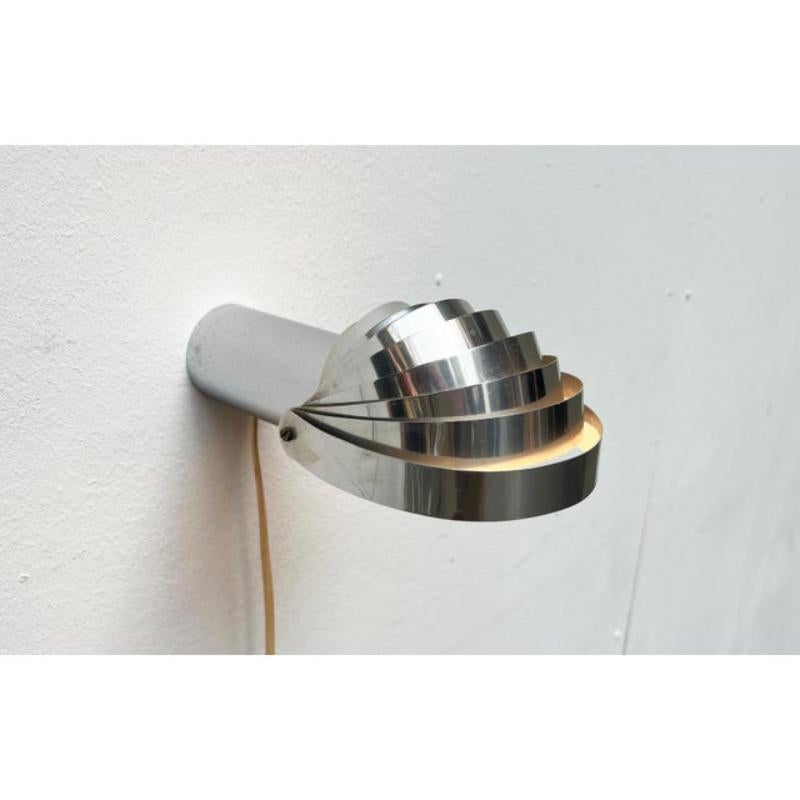 Vintage A Space Age Visier Magnetische Wandleuchte von E. R. Nele für Temde, 1970er Jahre im Angebot 8