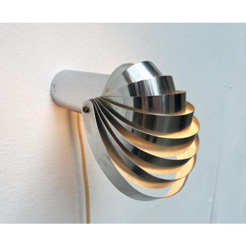 Vintage A Space Age Visier Magnetische Wandleuchte von E. R. Nele für Temde, 1970er Jahre (Moderne der Mitte des Jahrhunderts) im Angebot