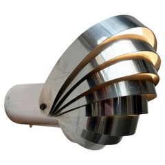 Vintage A Space Age Visier Magnetische Wandleuchte von E. R. Nele für Temde, 1970er Jahre