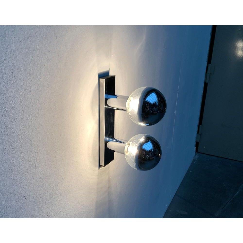 Vintage Space Age Wall Lamp by Motoko Ishii for Staff, 1970s For Sale 5
