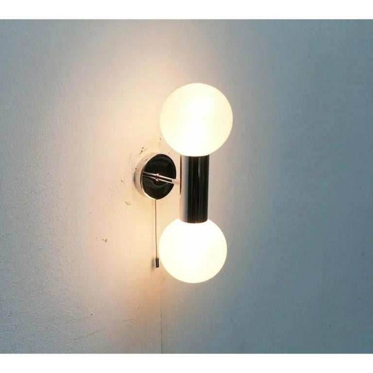 German Vintage Space Age Wall Lamp by Motoko Ishii for Staff, 1970s For Sale