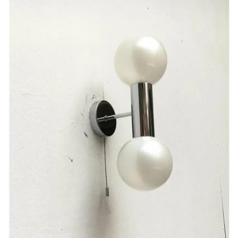 Vintage Space Age Wall Lamp by Motoko Ishii for Staff, 1970s For Sale 3