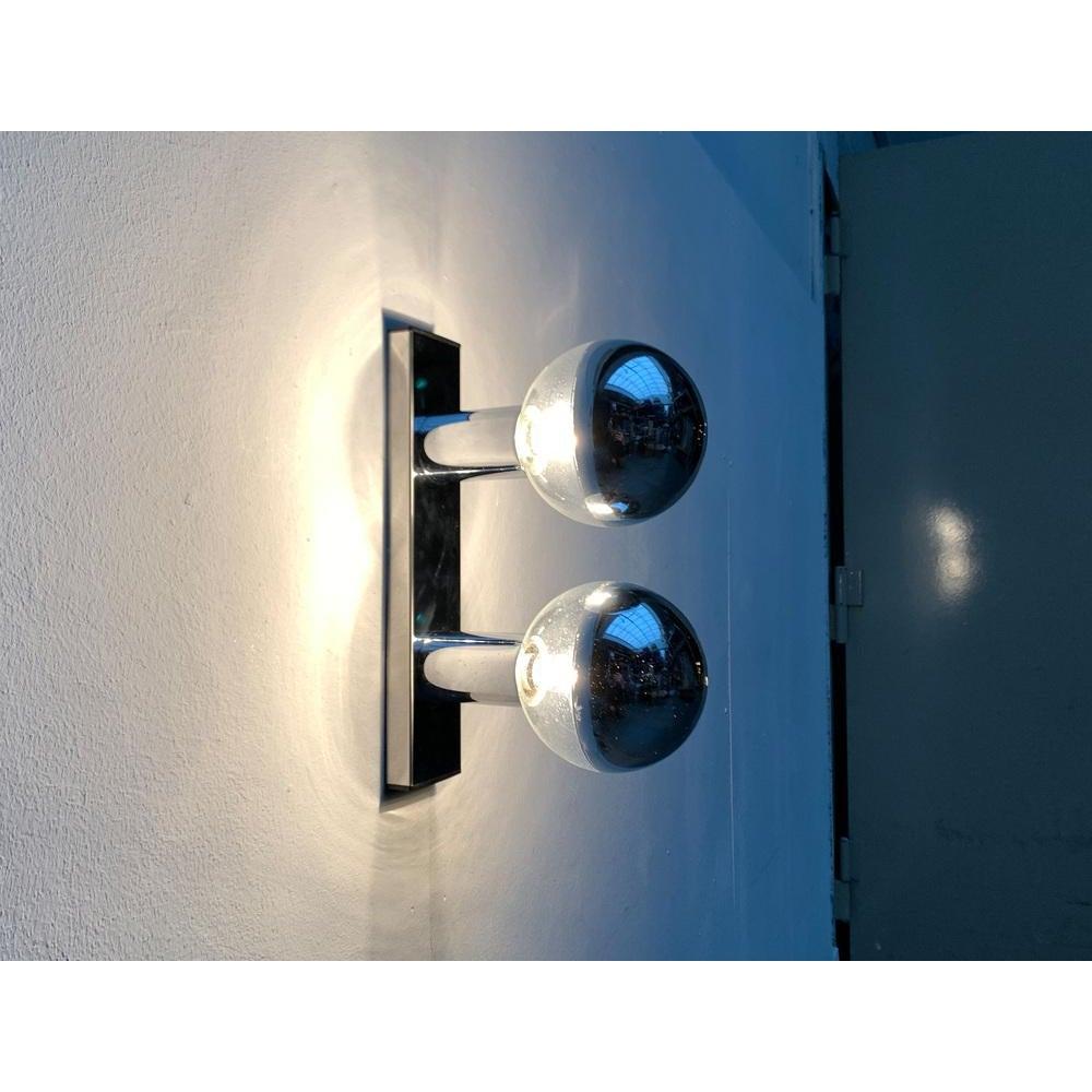 Vintage Space Age Wall Lamp by Motoko Ishii for Staff, 1970s For Sale 3