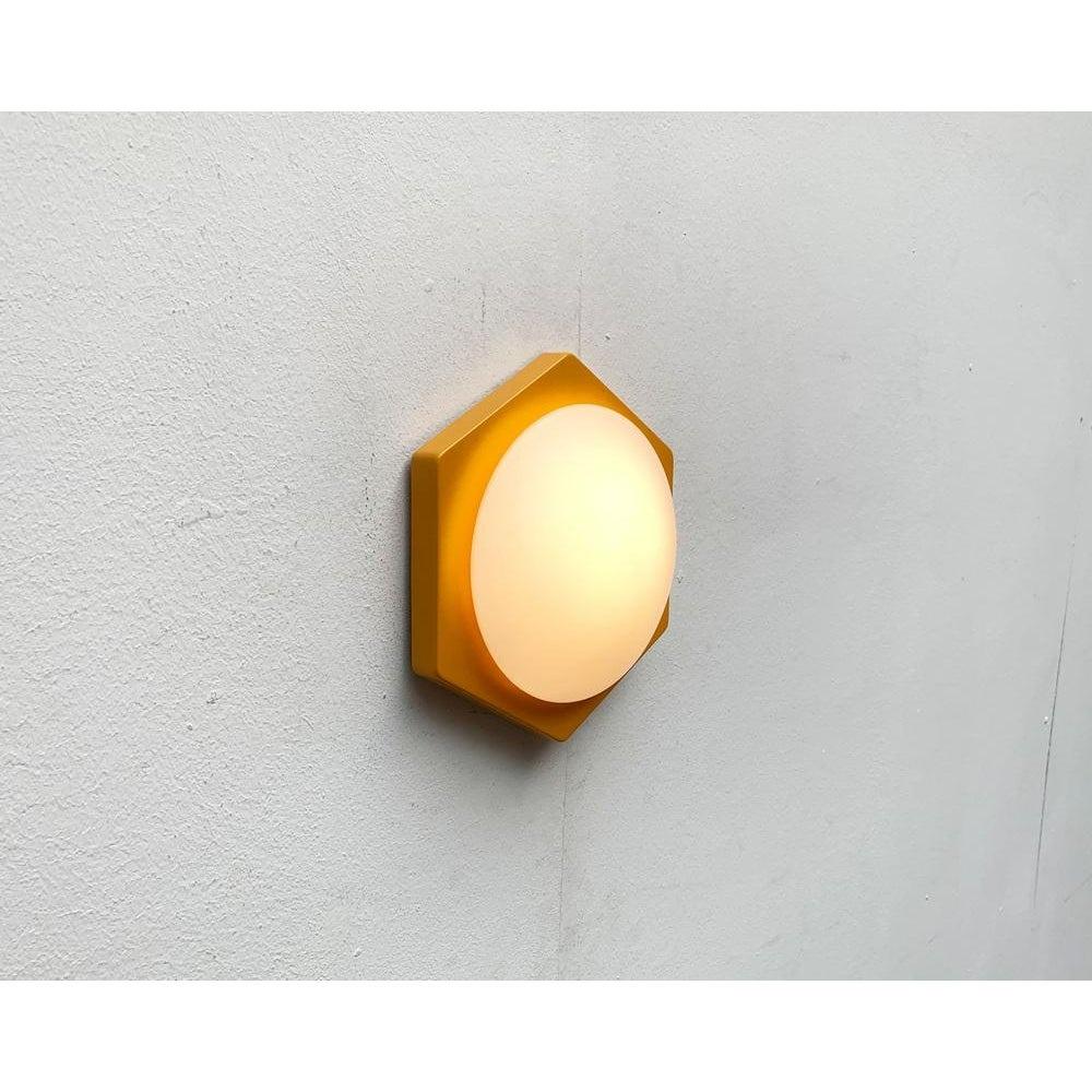 Lámpara de pared Vintage Space Age de Rolf Krüger para Paul Neuhaus, años 70 Alemán en venta