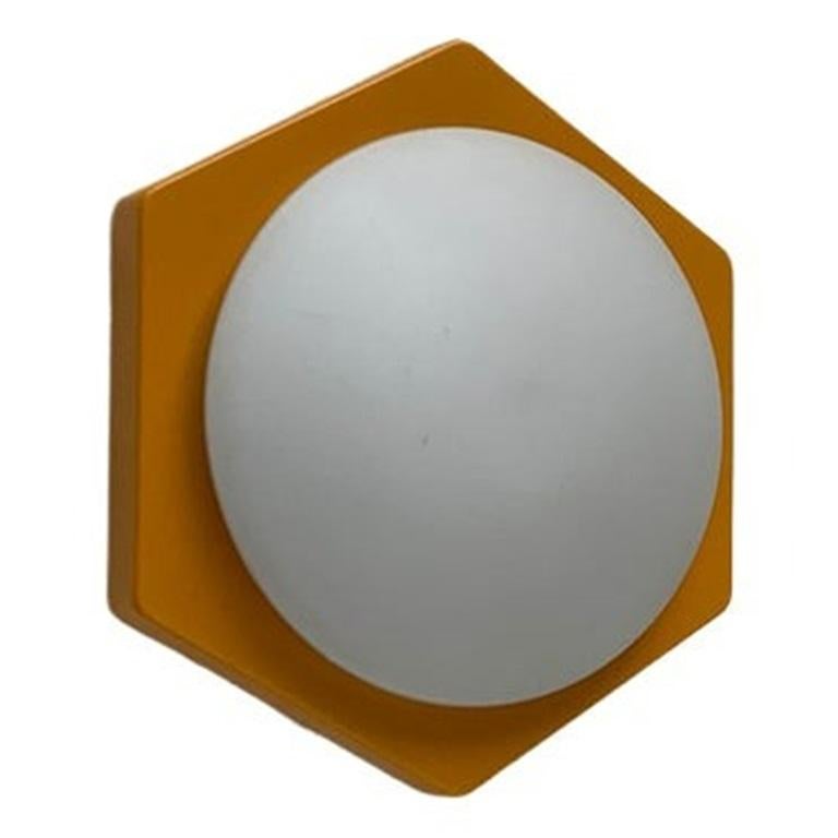 Vintage Space Age Wall Lamp by Rolf Krüger for Paul Neuhaus, 1970s