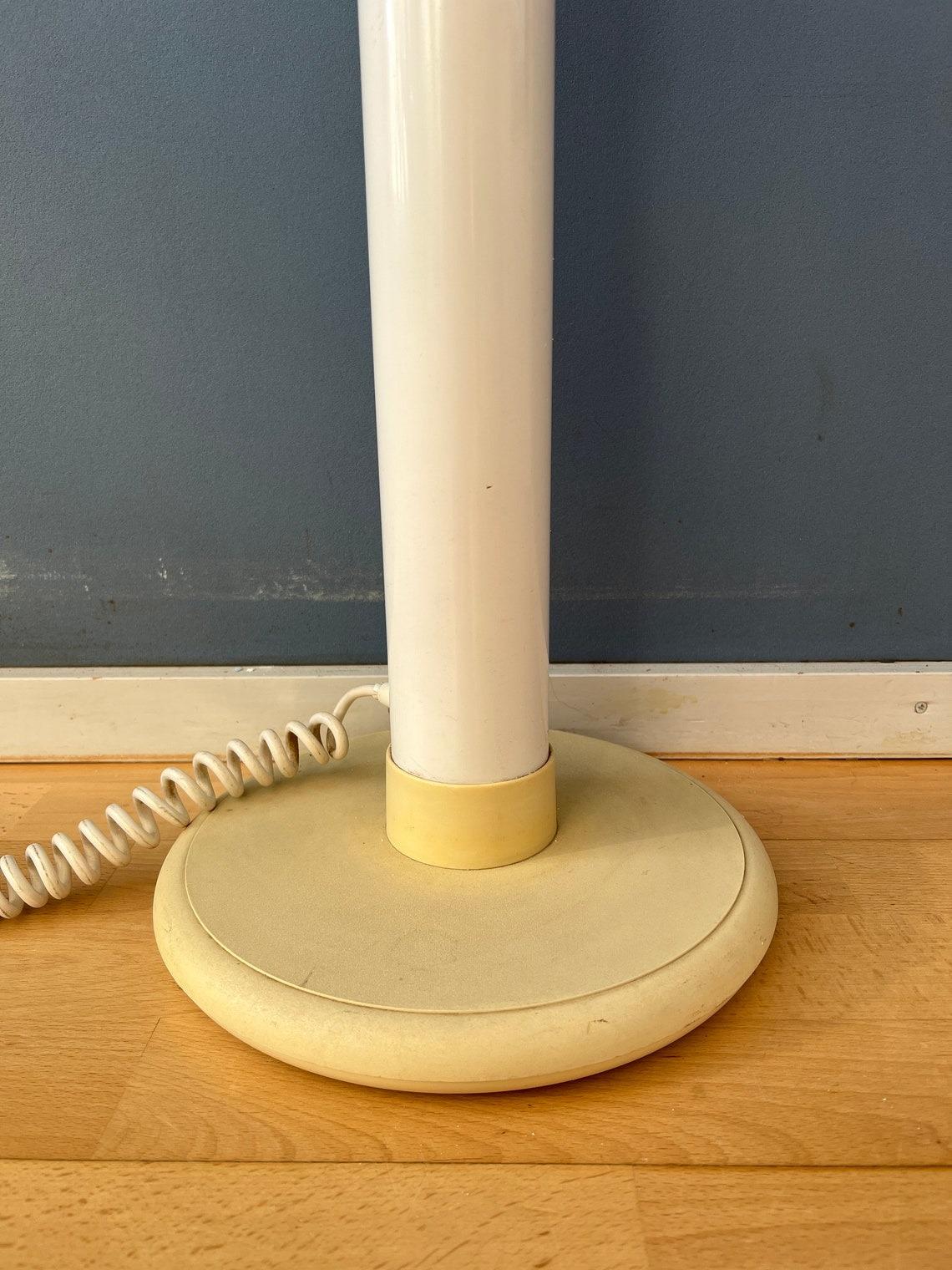 Vintage Space Age Woja Holland Floor or Table Lamp with Glass Shade, 1970s For Sale 4