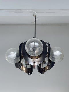 Lampadario jugoslavo d'epoca A Space Age
