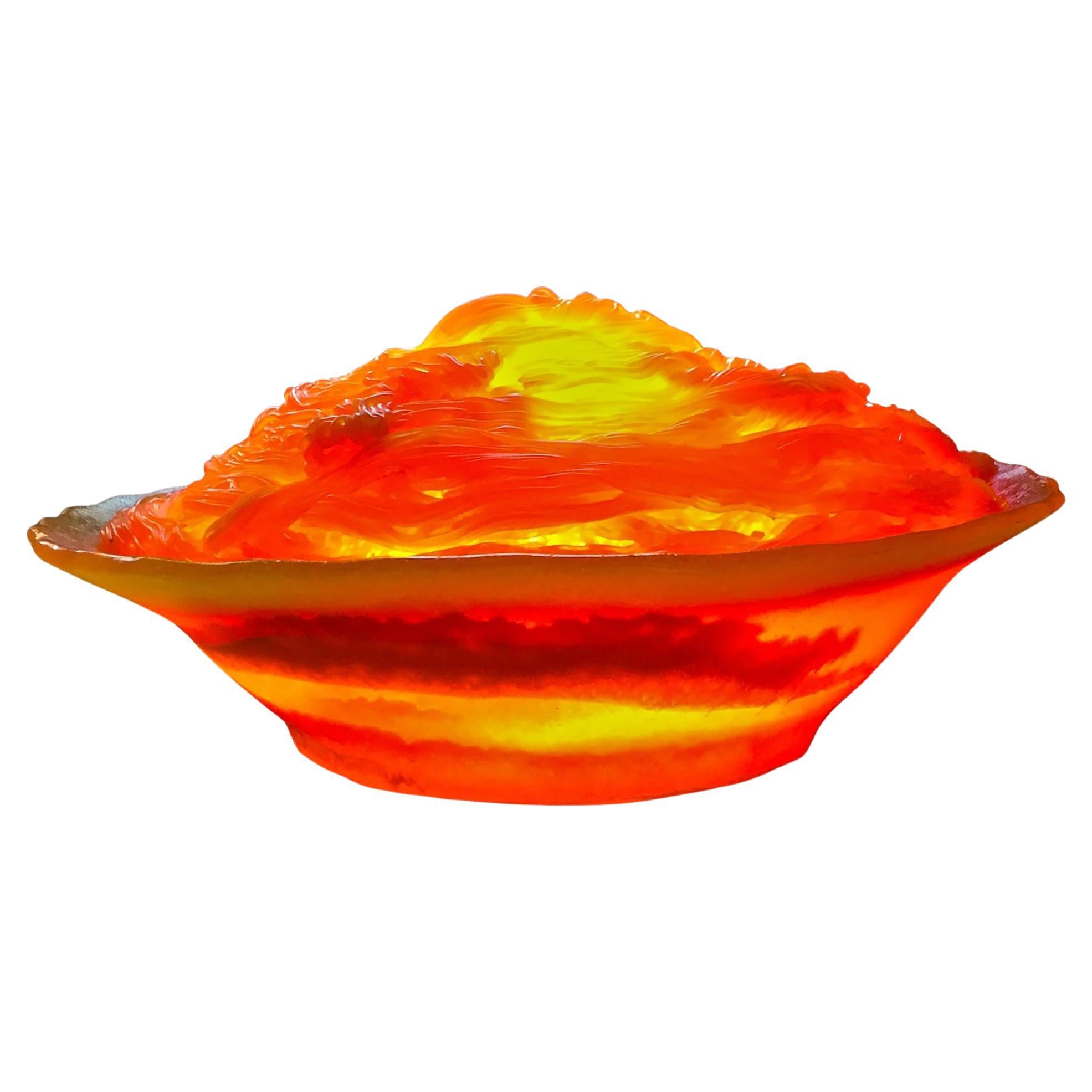 Gaetano Pesce Vintage Spaghetti Lamp in Resin  