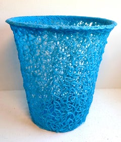 Vintage Spaghetti Waste Basket, 1960's