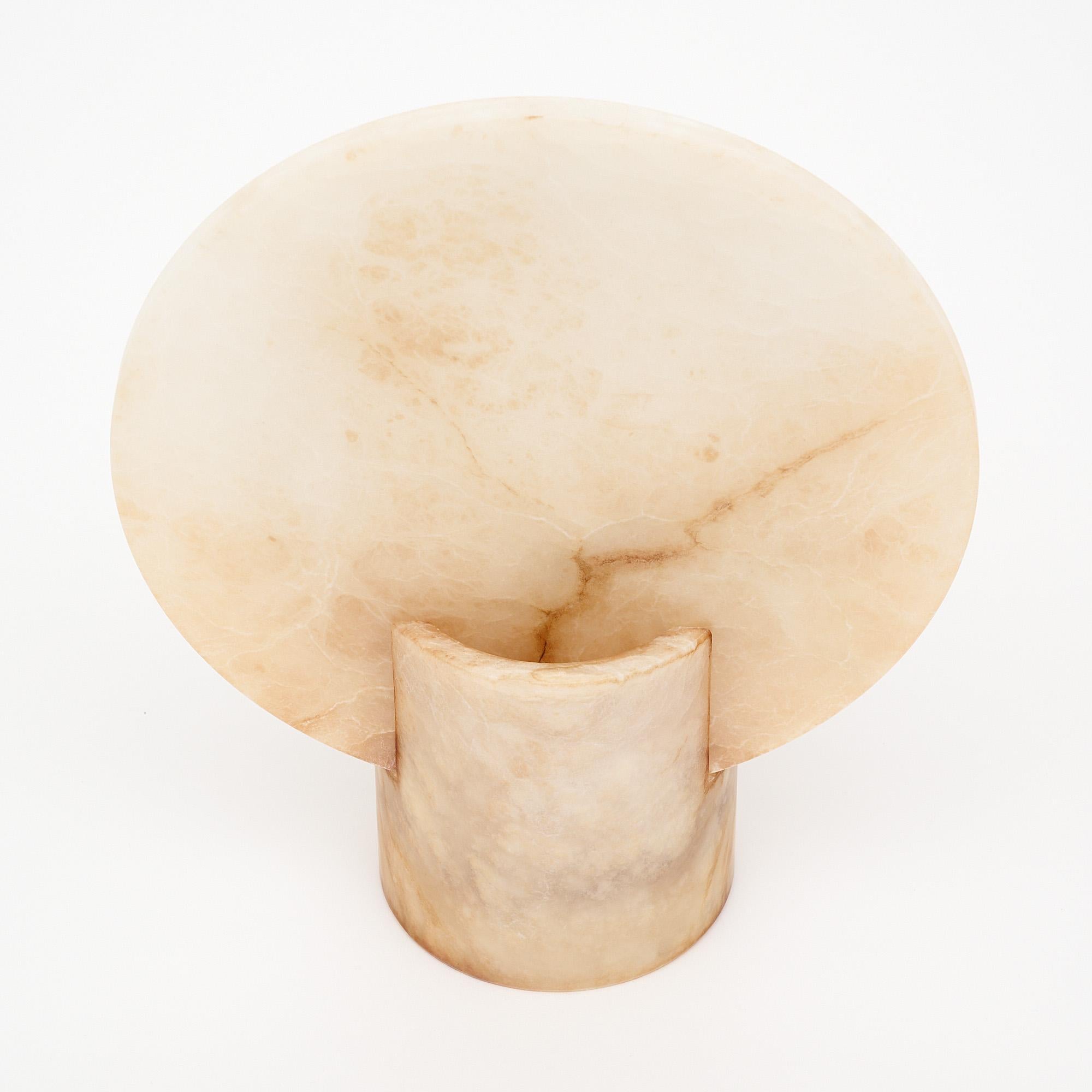 Mid-20th Century Vintage Spanish Alabaster Lamps For Sale