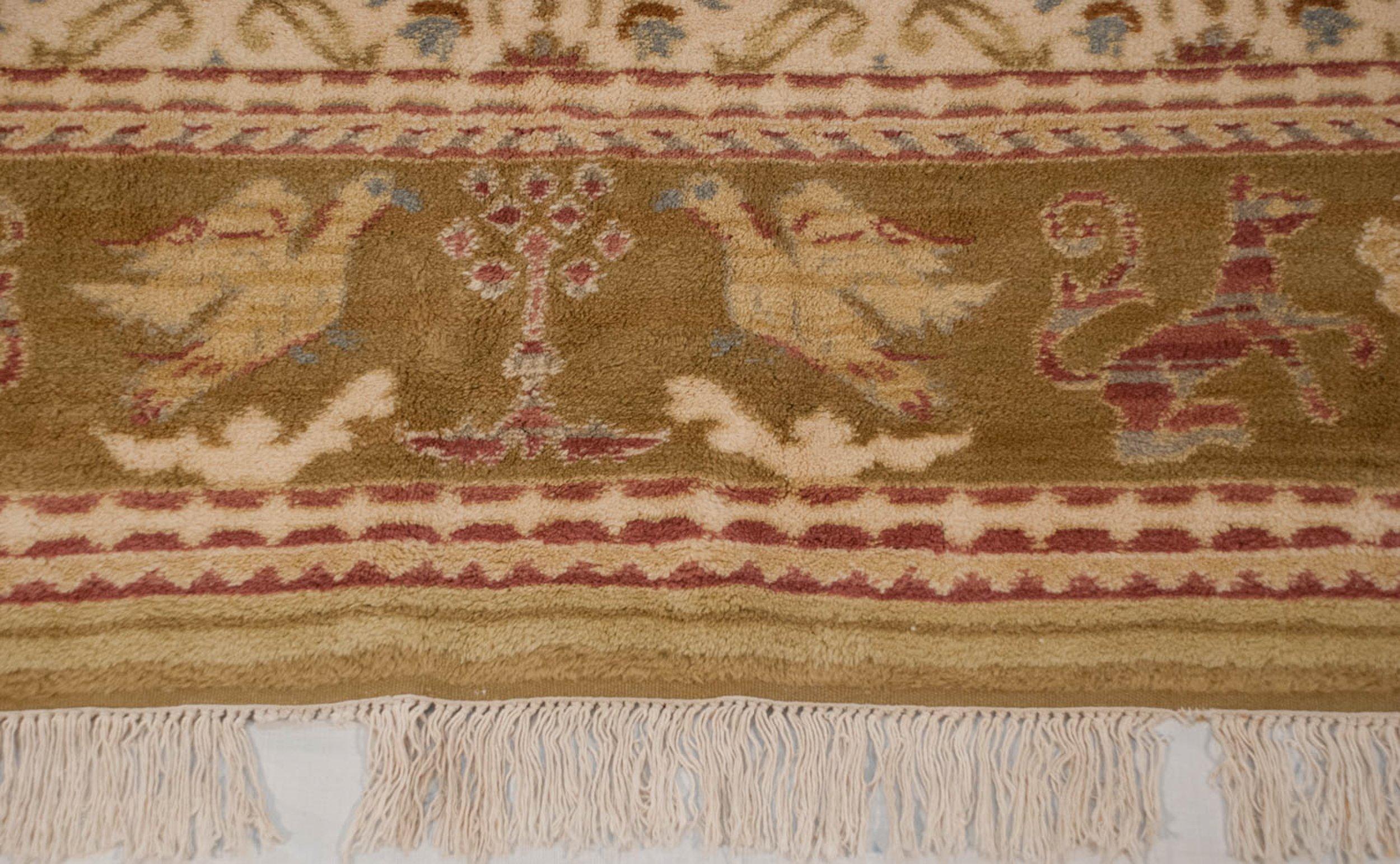 Vintage Spanish Alcaraz Design Carpet For Sale 1