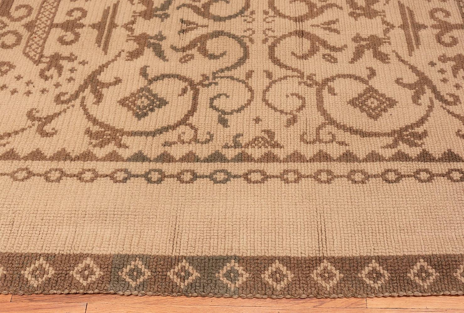 Vintage Alpujarra rug, Origin: Spain, circa mid-20th century– Size: 12 ft x 18 ft (3.66 m x 5.49 m).