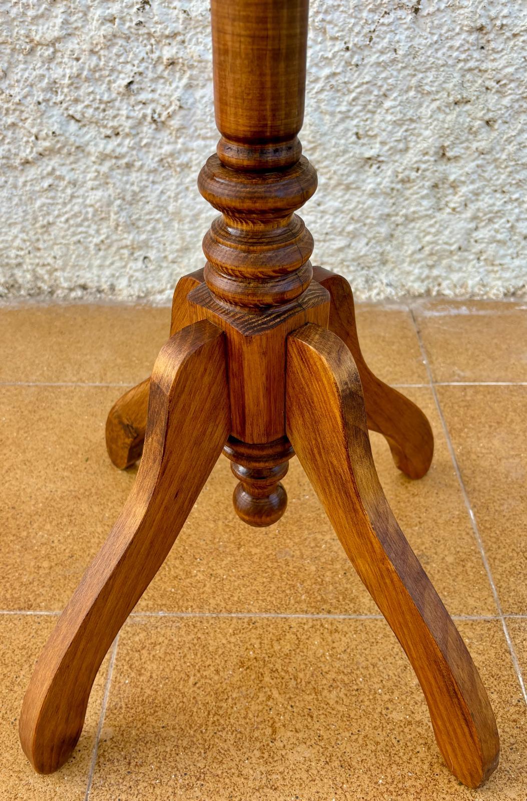 Appendiabiti spagnolo vintage in Oak, 1950 in vendita 2