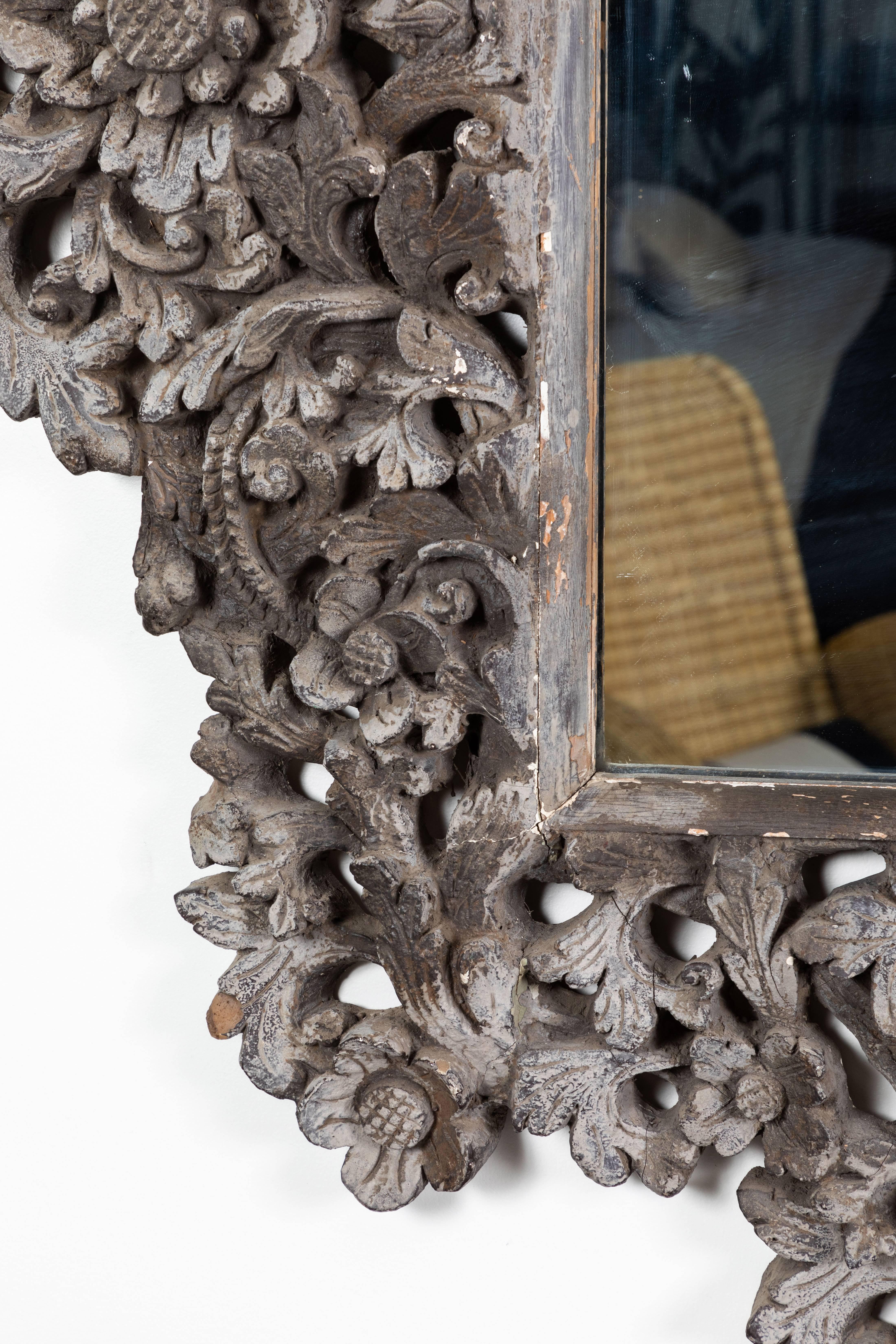 Mid-20th Century Vintage Spanish Colonial Style Mirror by Tony Duquette