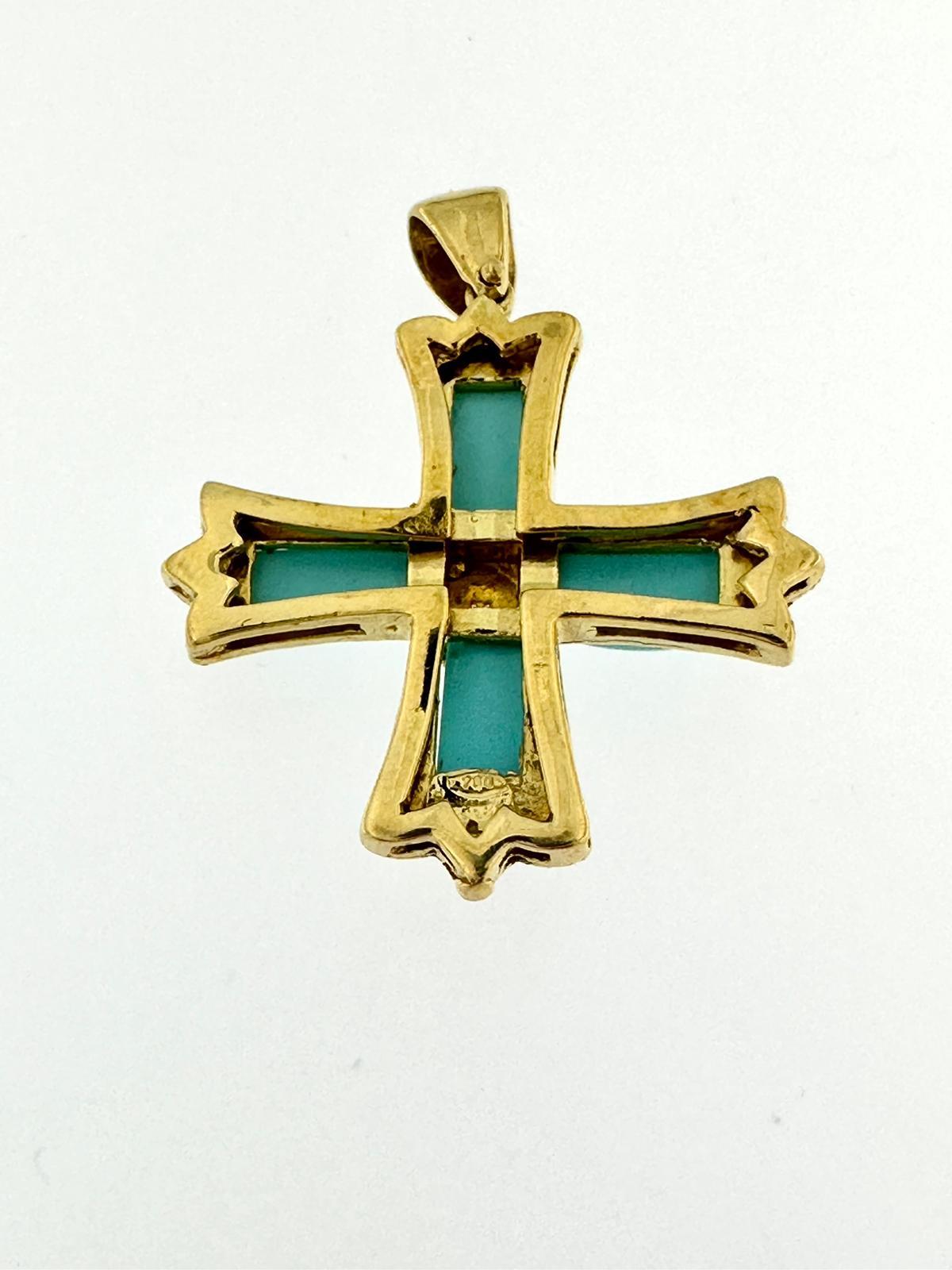 spanish cross pendant