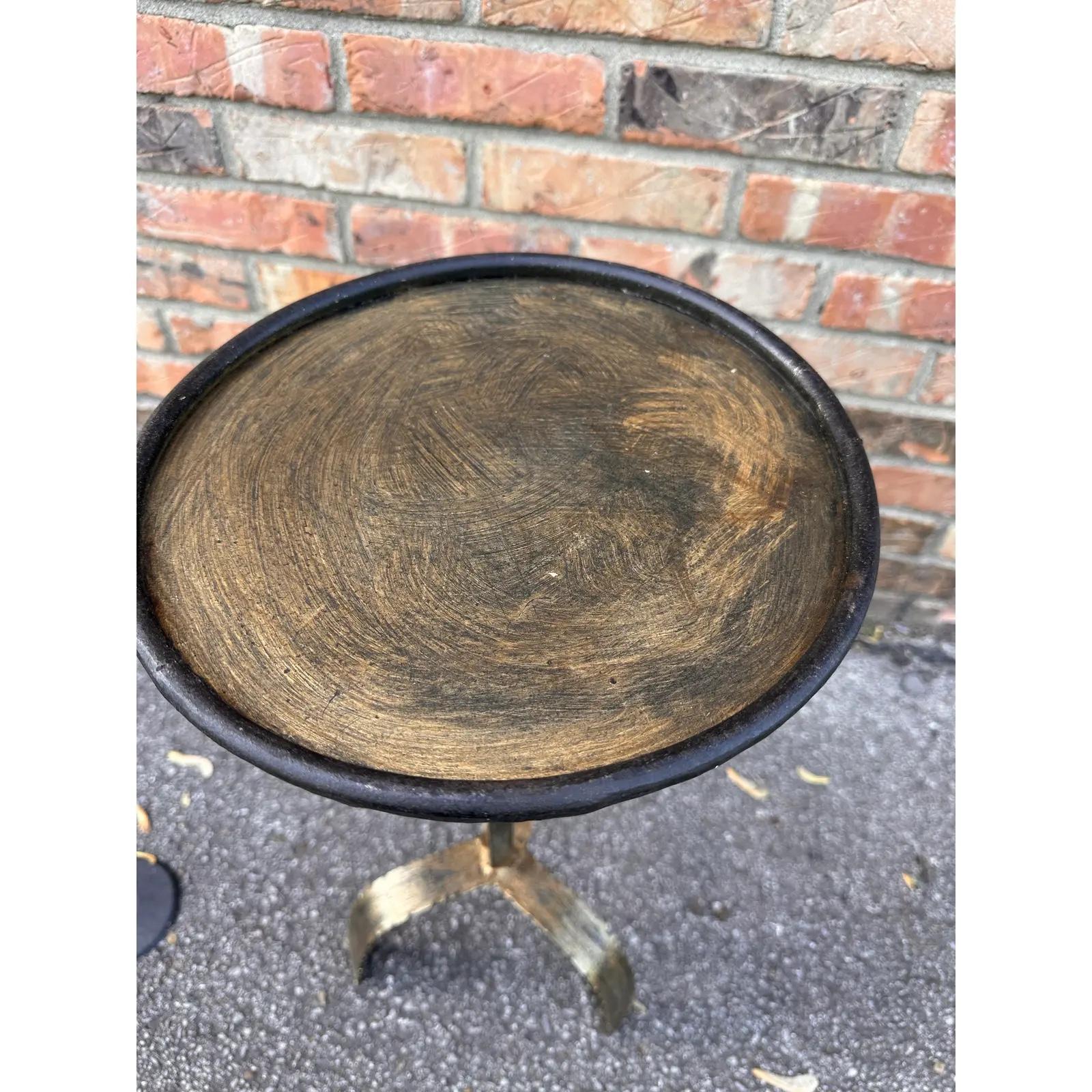 French Vintage Spanish Drink Table For Sale