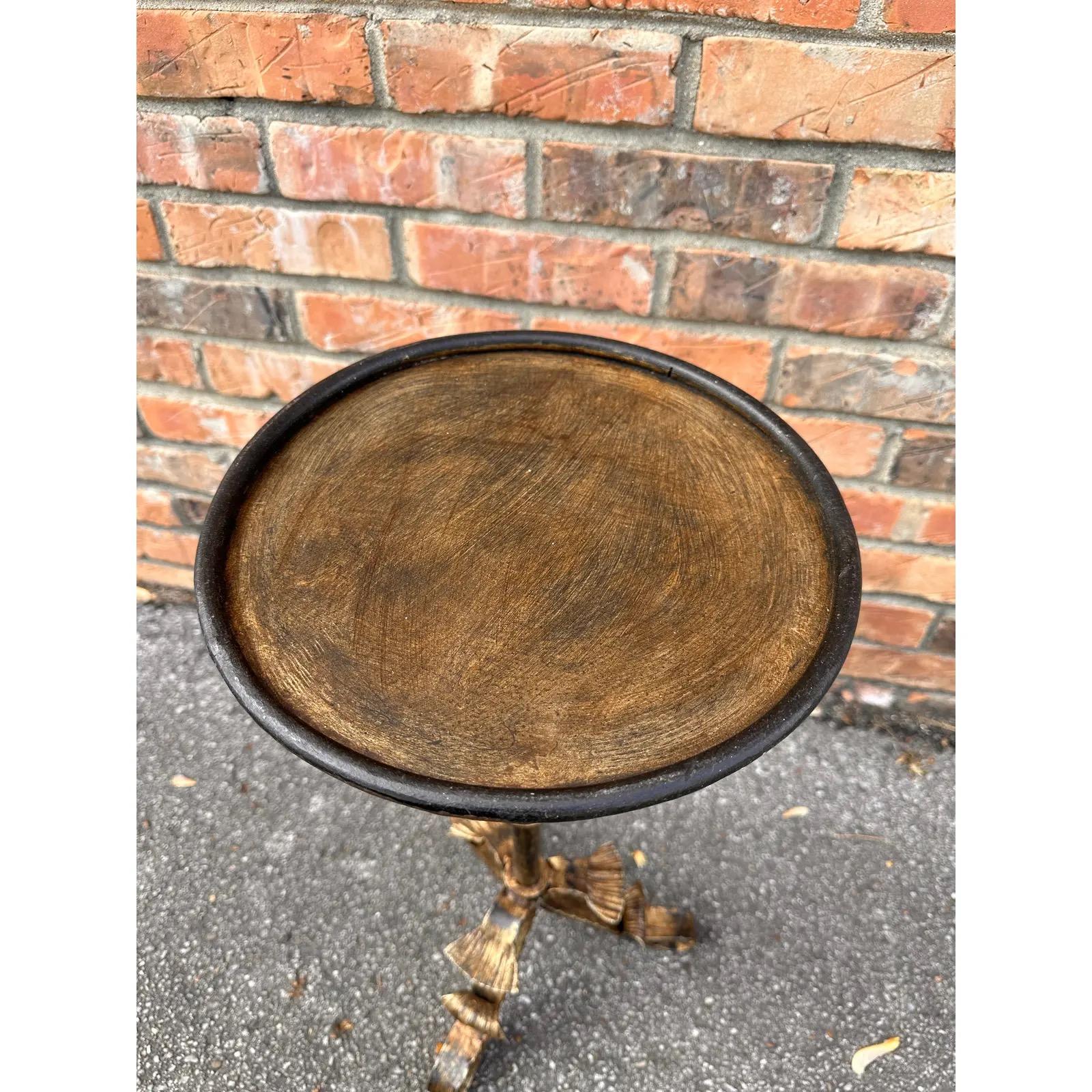 Vintage Spanish Drink Table In Good Condition For Sale In Nashville, TN