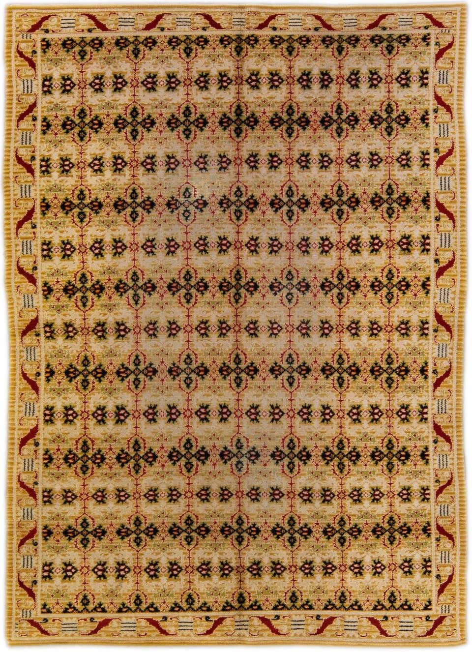 Vintage Spanish Handmade Wool Rug For Sale at 1stDibs | spanish rug ...