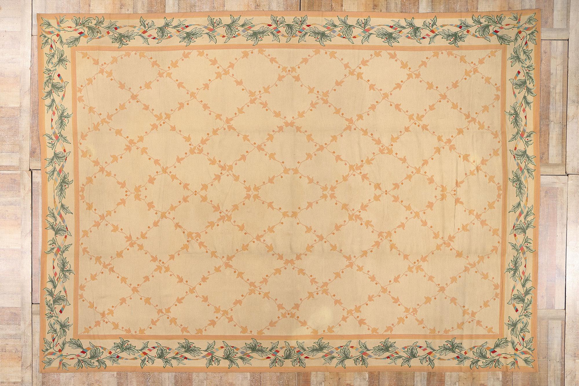 20ième siècle Tapis espagnol des années 1920 avec style traditionnel en vente