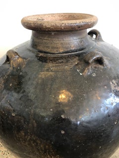 Vintage Spanish Olive Jar