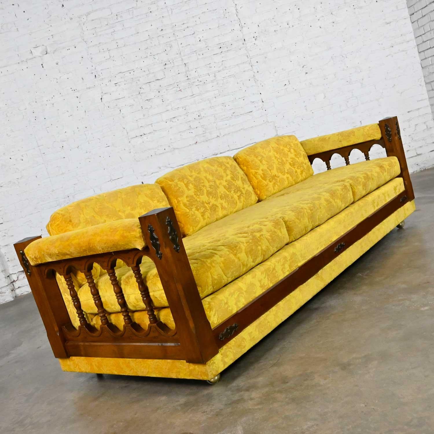 spanish revival sofa