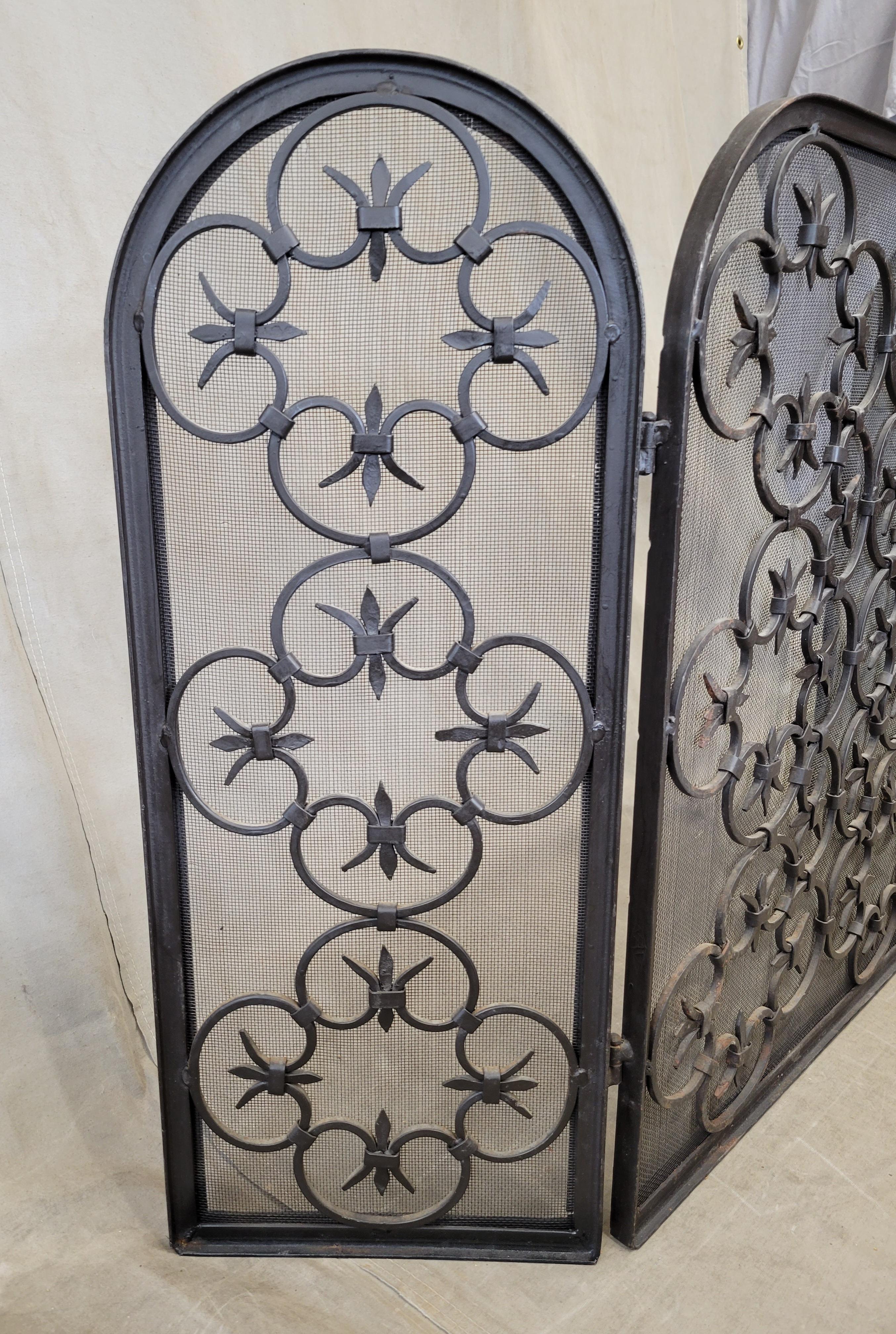 vintage fireplace cover
