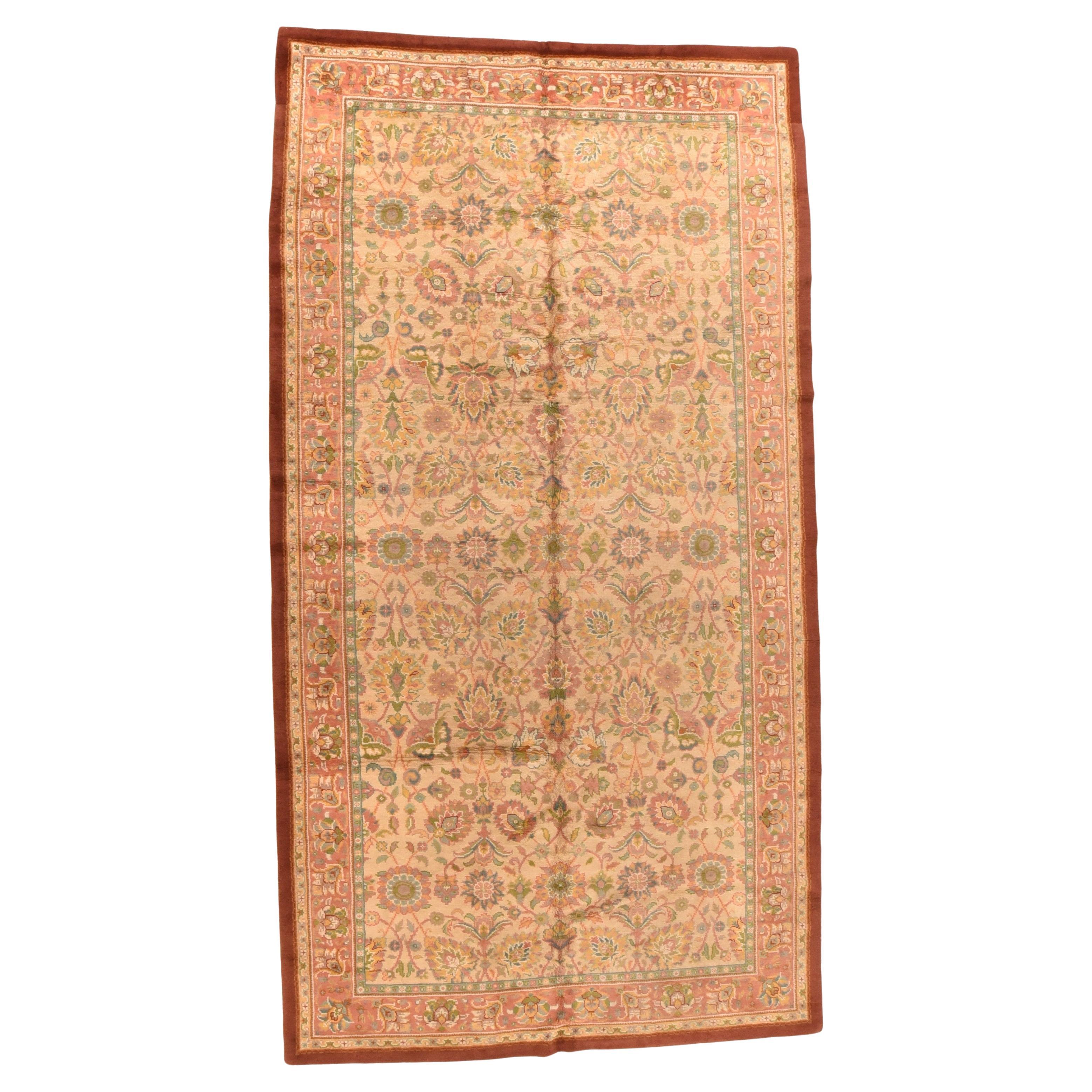 Tapis espagnol vintage 6'9'' x 12'8''