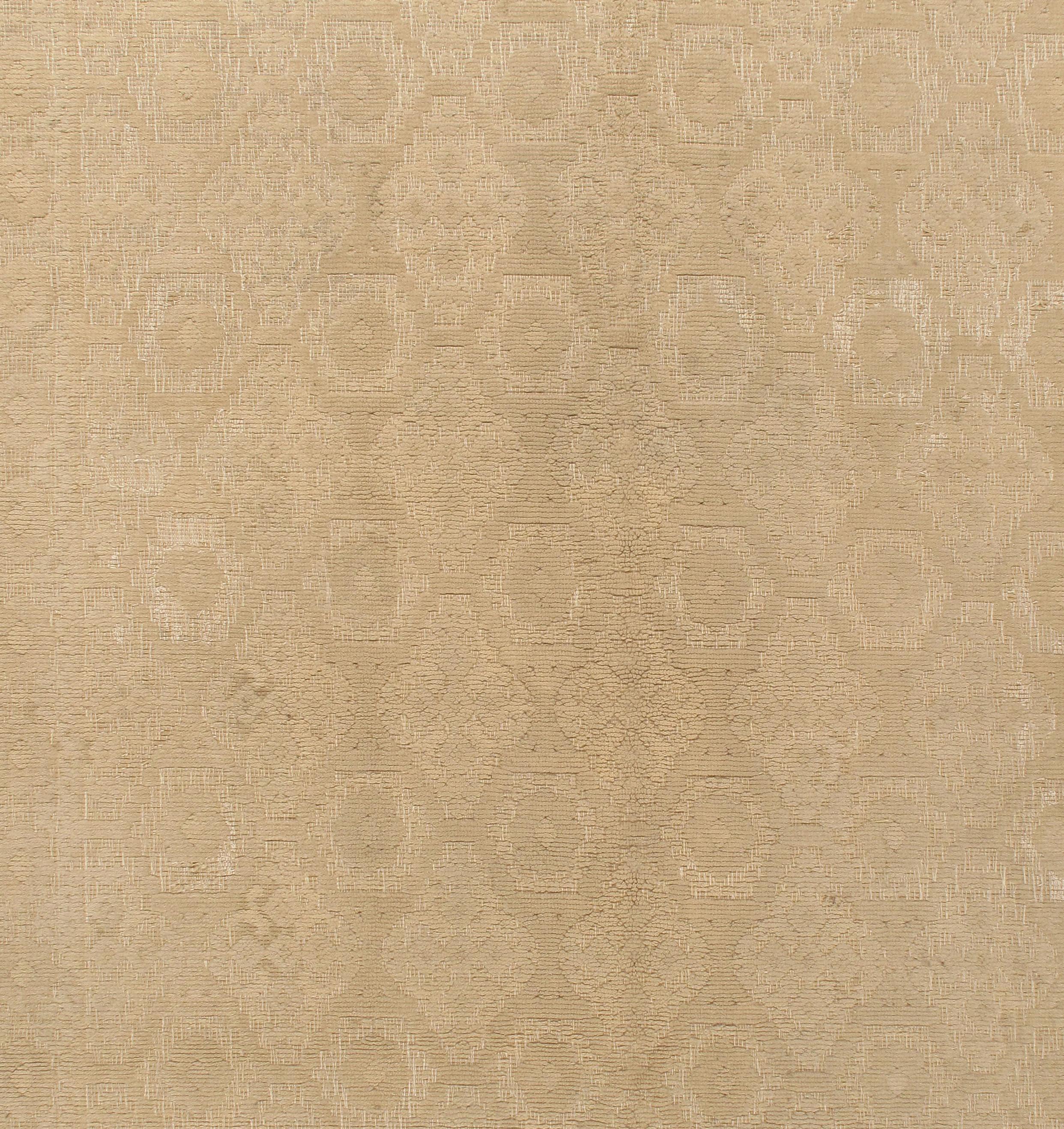 Laine Tapis espagnol vintage 7' x 9'2 en vente