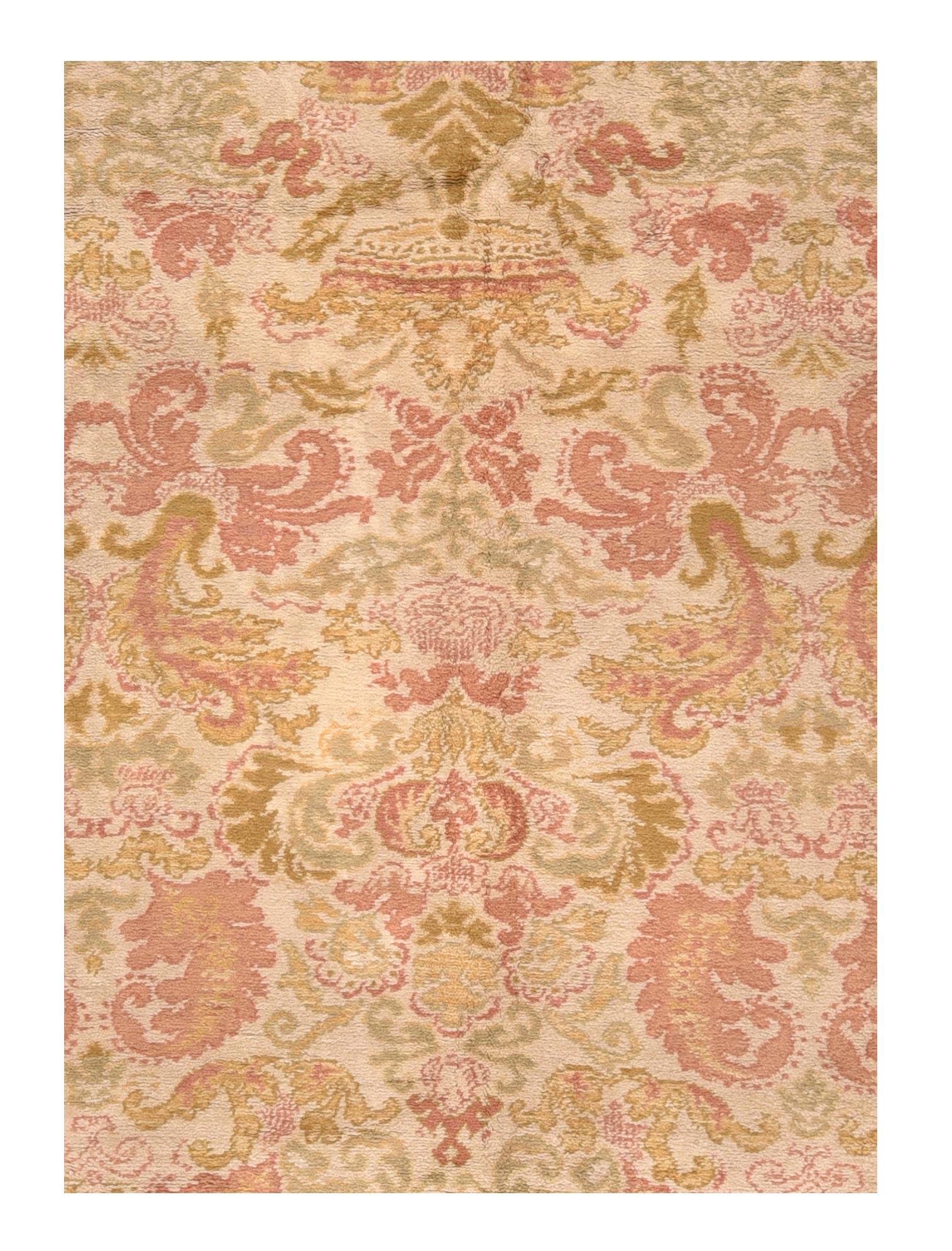 Alfombra Vintage Española 8'2'' x 11'2'' en Bueno estado para la venta en New York, NY