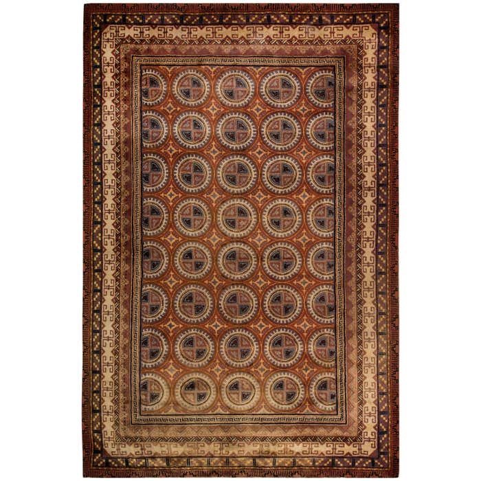 Vintage Spanish Handmade Wool Rug For Sale at 1stDibs | spanish rug ...