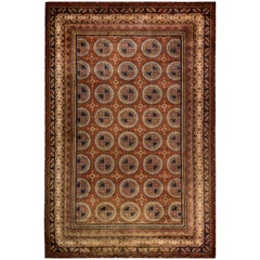 Vintage Spanish Handmade Wool Rug